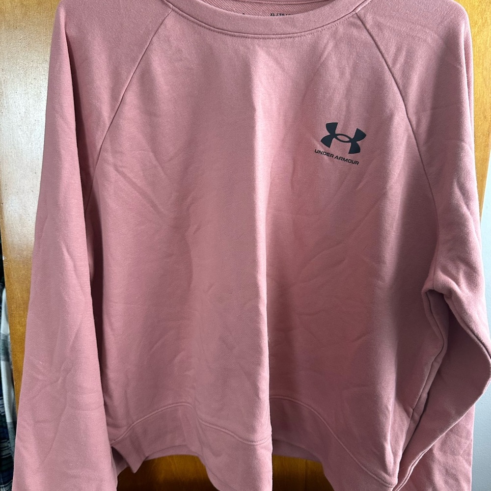 Under Armour Women's Pink Sweatshirt